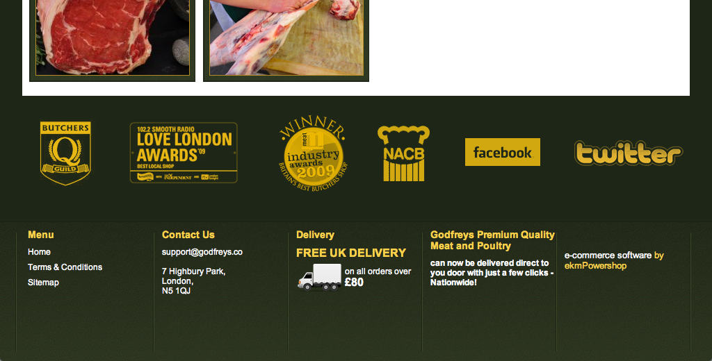 Additional website examples